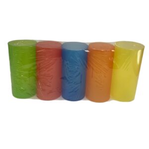 Juego 5 Vasos Plasticos
